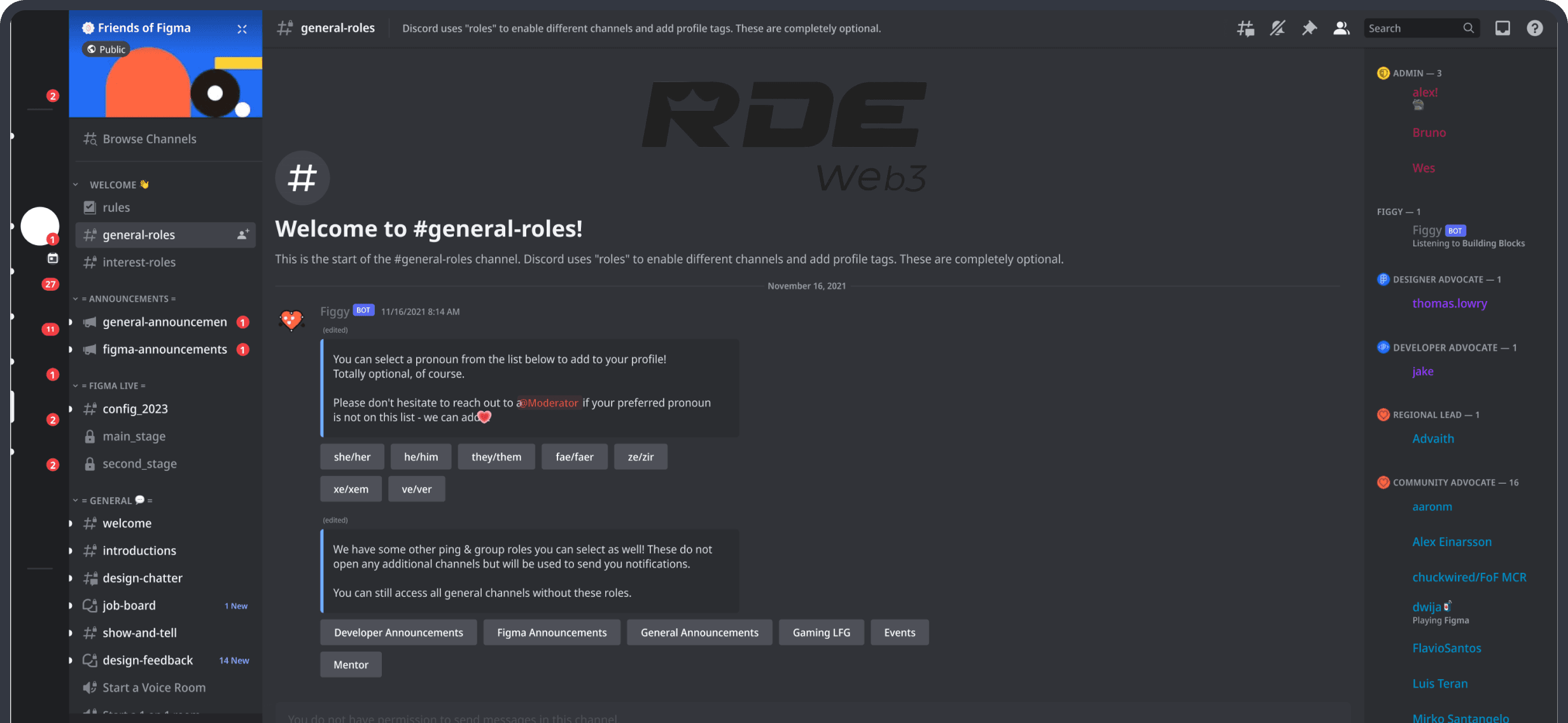 Discord community